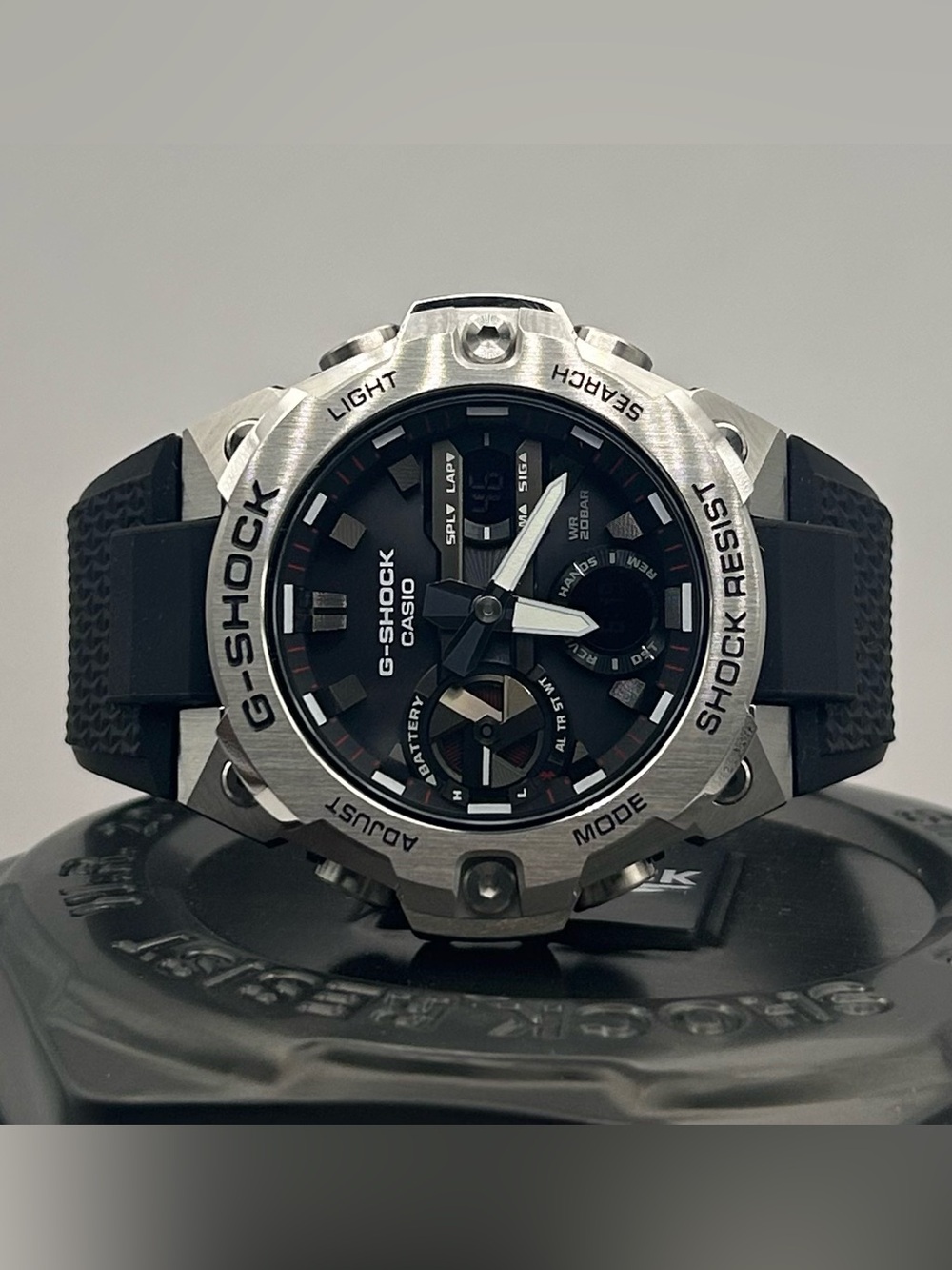 Casio G-Shock G-Steel GST-B400 Men’s Black Dial Bluetooth Solar 50mm Watch